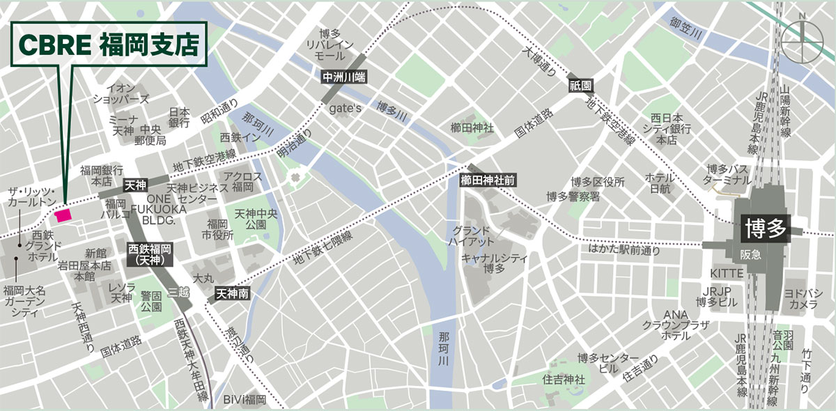 CBRE福岡支店 新オフィス