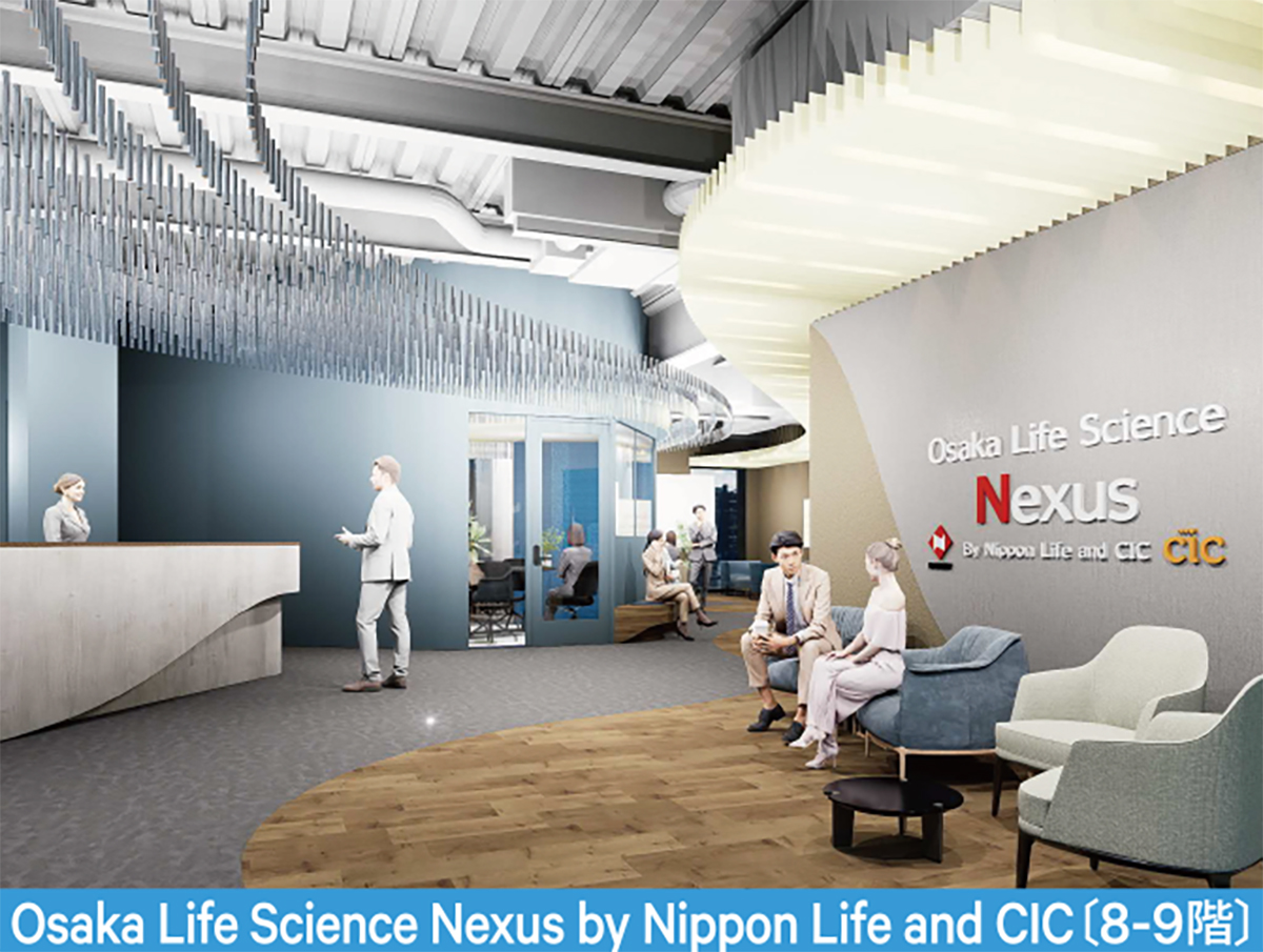 Osaka Life Science Nexus by Nippon Life and CIC〔8-9階〕